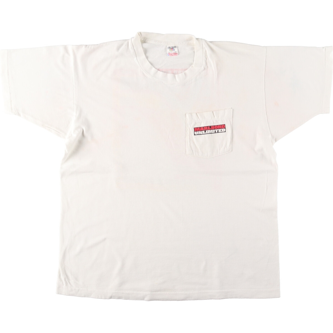 古着 90年代 フルーツオブザルーム FRUIT OF THE LOOM Marlboro マルボロ バックプリント アドバタイジングTシャツ  USA製 メンズXL ヴィンテージ /eaa374580