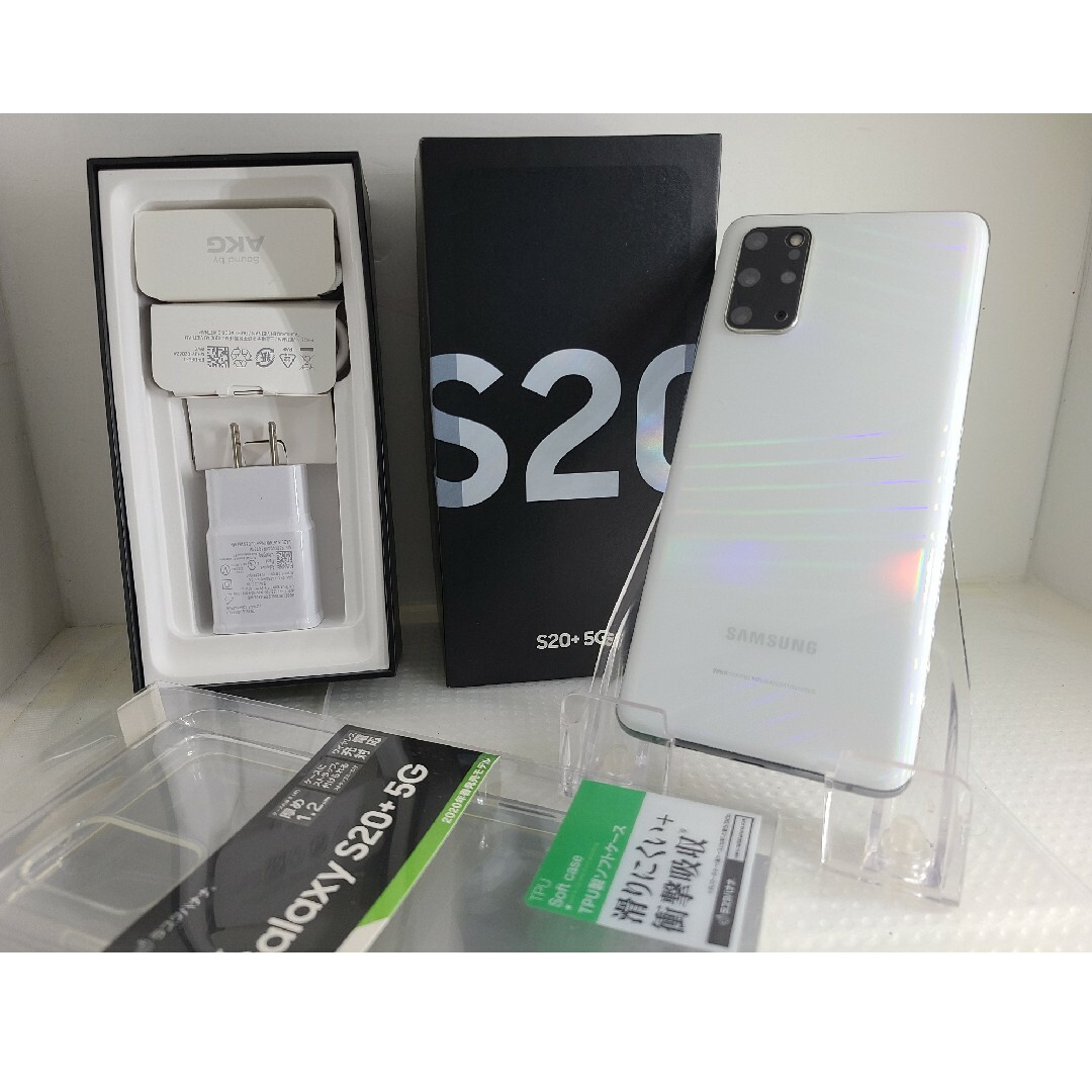 ▼Galaxy S20+5G 韓国仕様 256GB/12GB シムフリー スマホ/家電/カメラのスマートフォン/携帯電話(スマートフォン本体)の商品写真