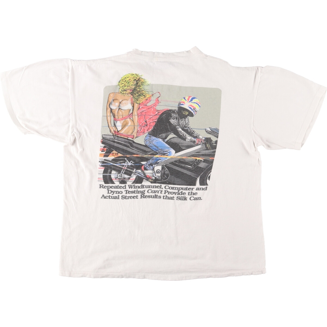 90年代 オニータ ONEITA バックプリント プリントTシャツ USA製 メンズM ヴィンテージ /eaa355829