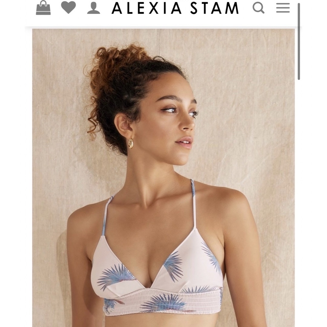 ALEXIA STAM - アリシアスタン ビキニ トップス(上)アシュレー 新品 未