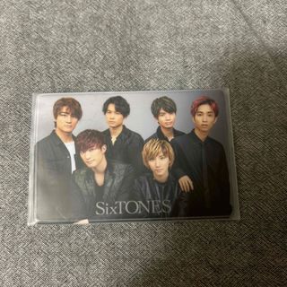 ジャニーズ(Johnny's)のSixTONES FCカードケース(アイドルグッズ)