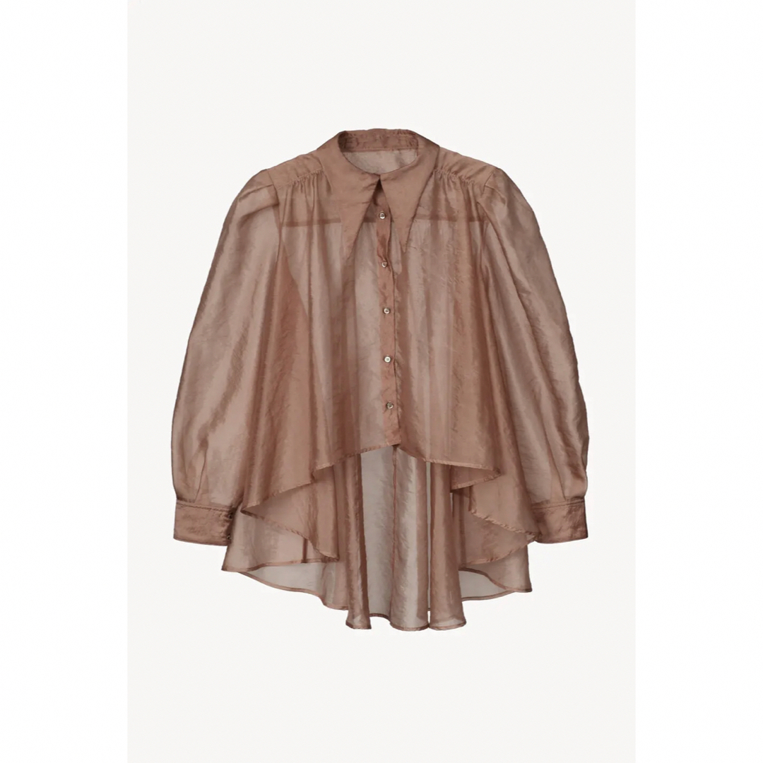 Lily Brown - acka puff sheer shirtの通販 by maa's shop｜リリー