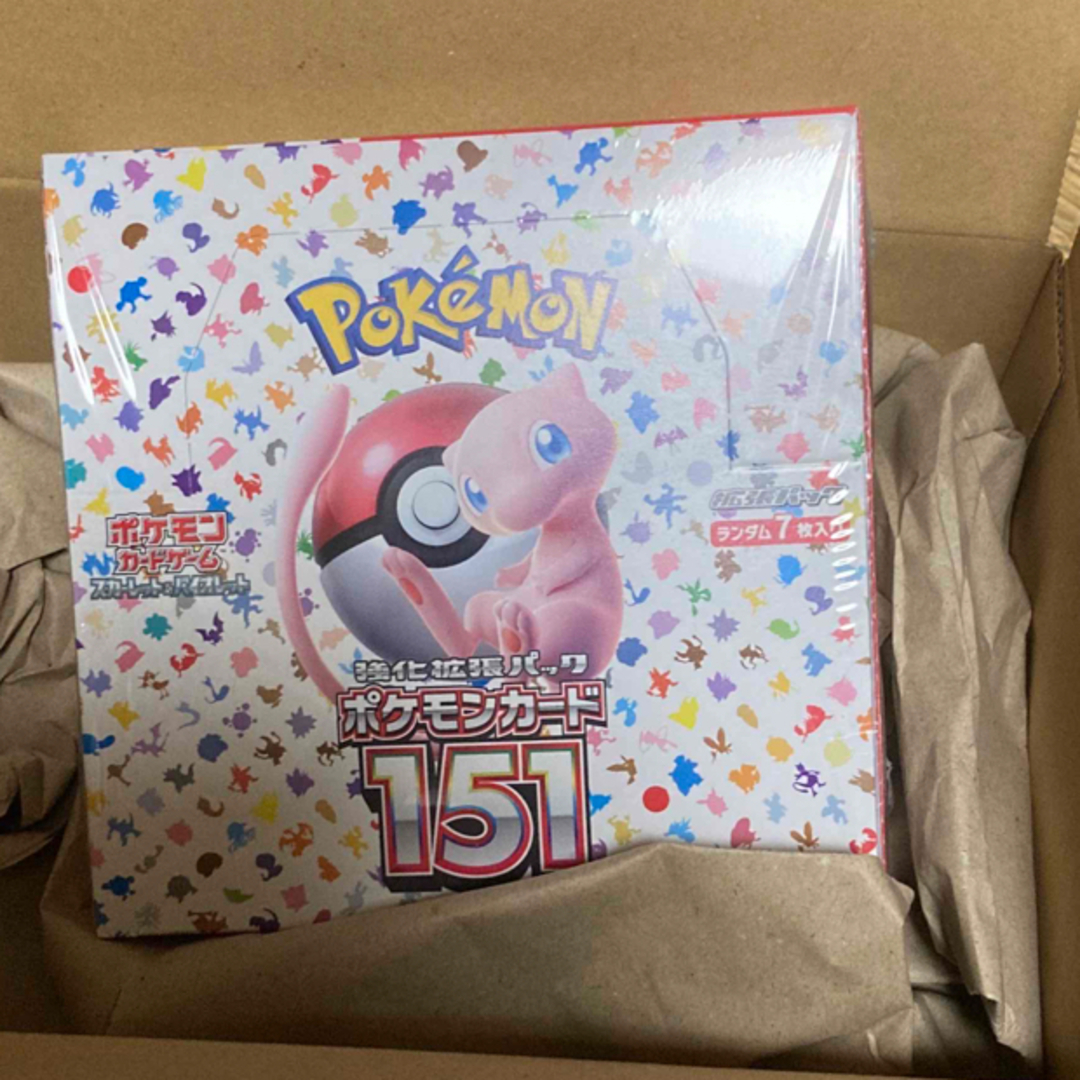 ポケモンカード151BOX未開封