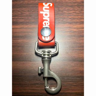 シュプリーム(Supreme)のSupreme 21SS Leather Key Loop Red レッド(キーホルダー)