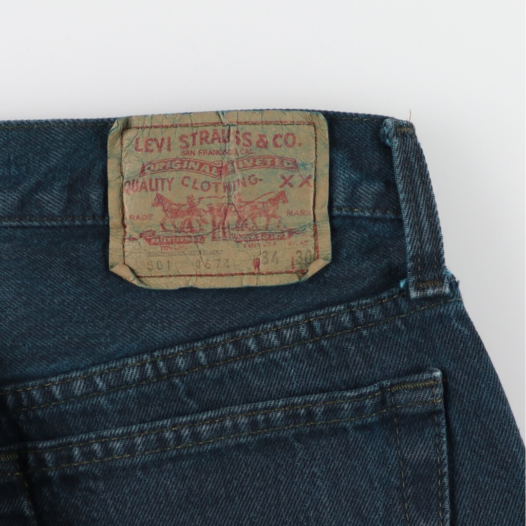 Levi's - 古着 90年代 リーバイス Levi's リーバイス501 後染め