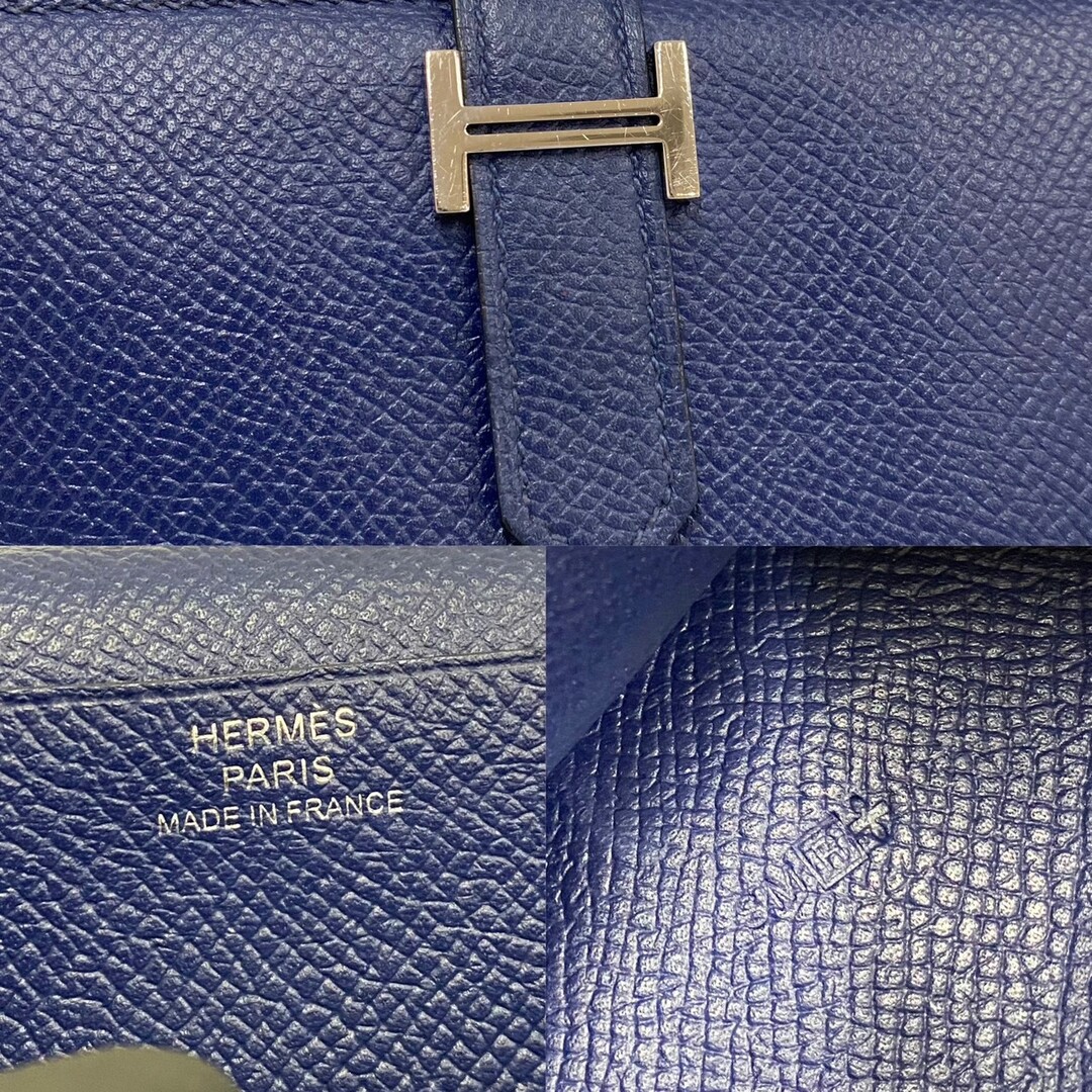 HERMES エルメス ベアンスフレ ヴォーエプソン ブルー31731