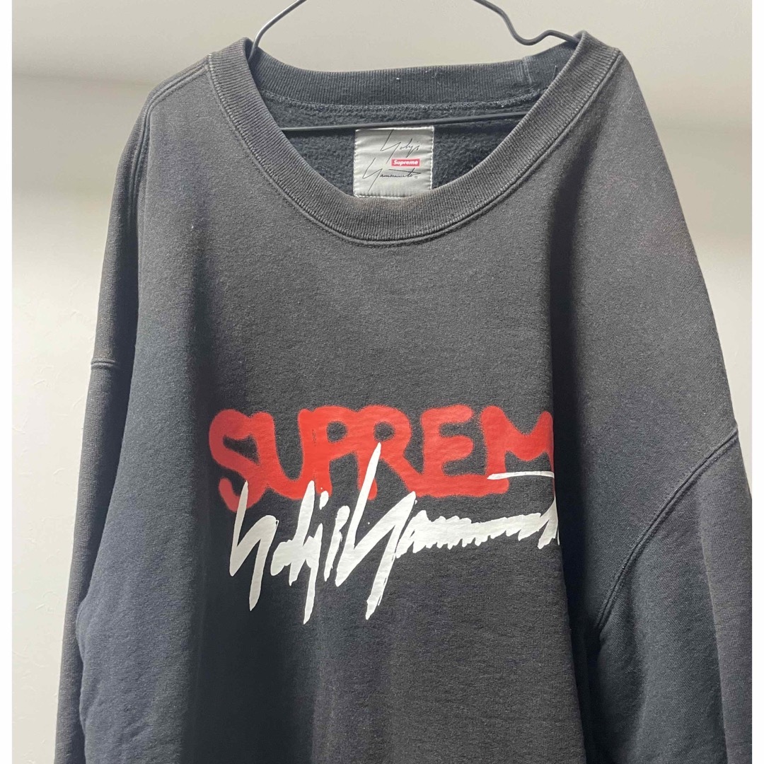 supreme yohji yamamoto コラボ　トレーナーメンズ