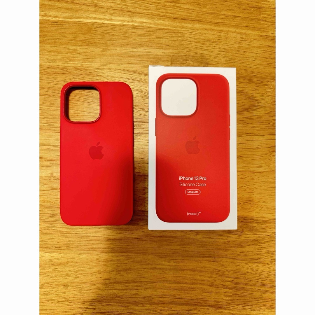 純正 iPhone13 Pro Max シリコンケース(PRODUCT)RED