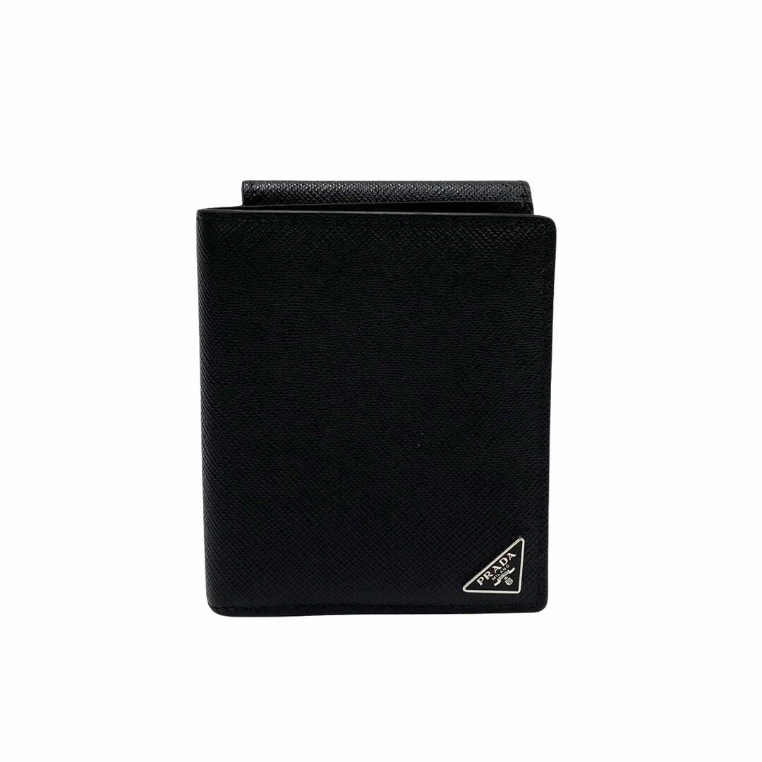 PRADA   極 美品 保存箱付き PRADA プラダ 三角ロゴ 金具 サフィアーノ