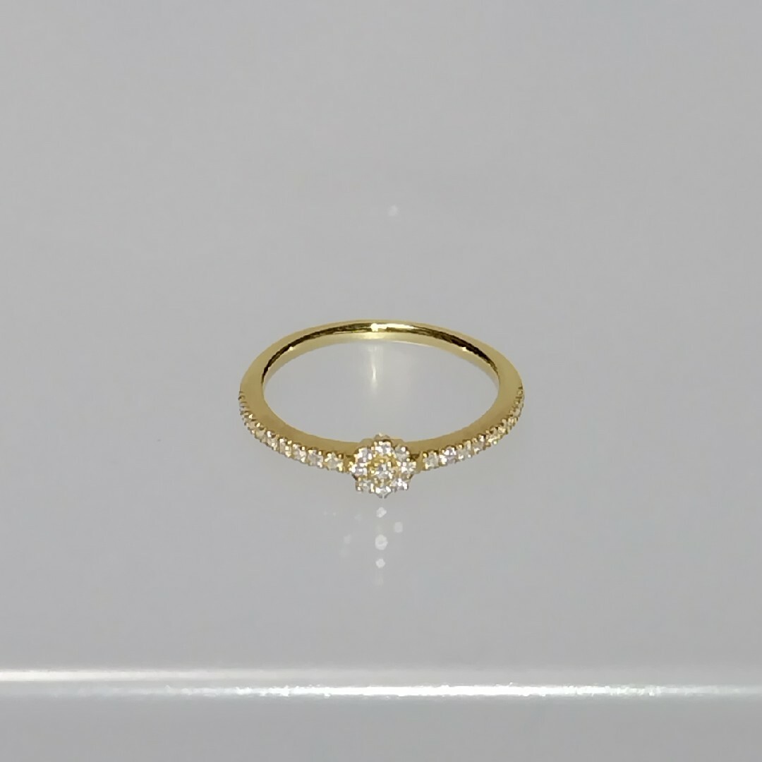 ベルシオラ K18 ダイヤモンド リング 0.12ct BELLESIORA