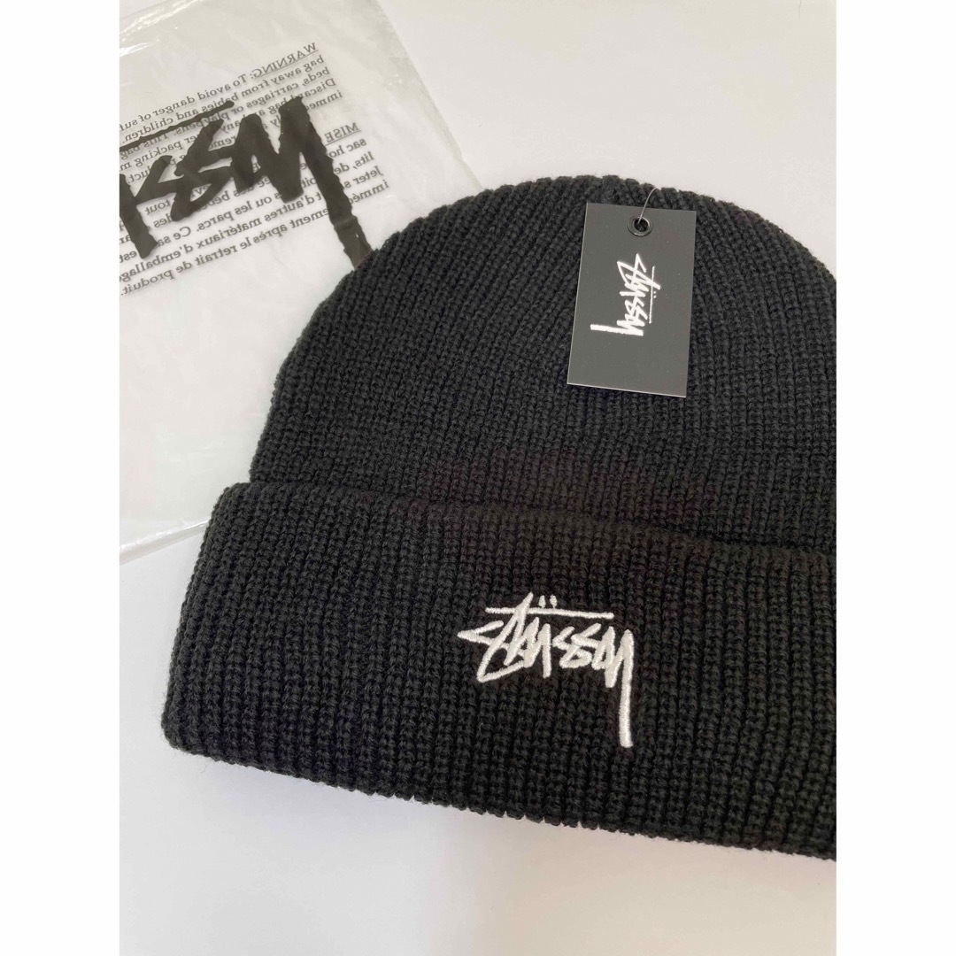 stussy ステューシー ビーニー 帽子 ニット1321098 USAモデル - ニット