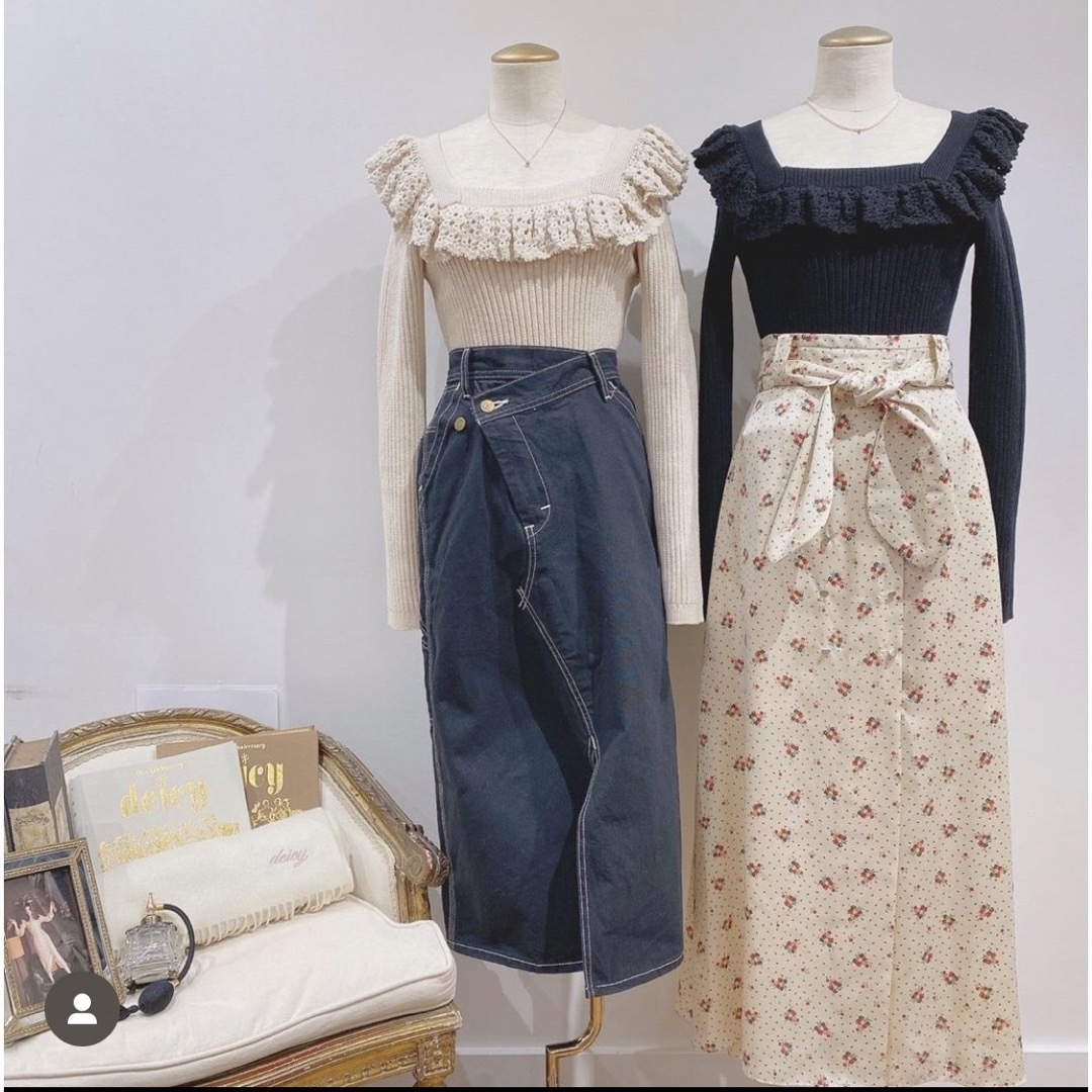 me & me couture(ミーアンドミークチュール)のフラワーブーケ❤︎skirt レディースのスカート(ロングスカート)の商品写真