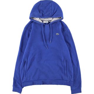 ラコステ(LACOSTE)の古着 ラコステ LACOSTE LACOSTE SPORT スウェットプルオーバーパーカー メンズM /eaa373360(スウェット)