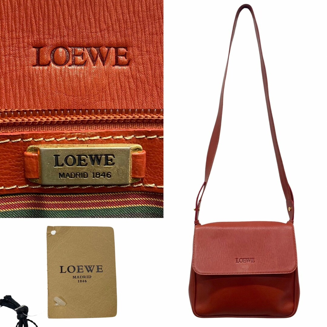 LOEWE - 極 美品 保存袋付き LOEWE ロエベ ベラスケス ツイスト 金具