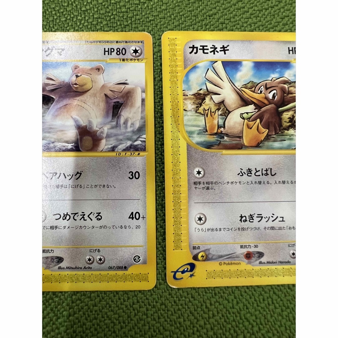 ポケモンカードe　温泉　カビゴン　カモネギ　ヒメグマ　リングマ