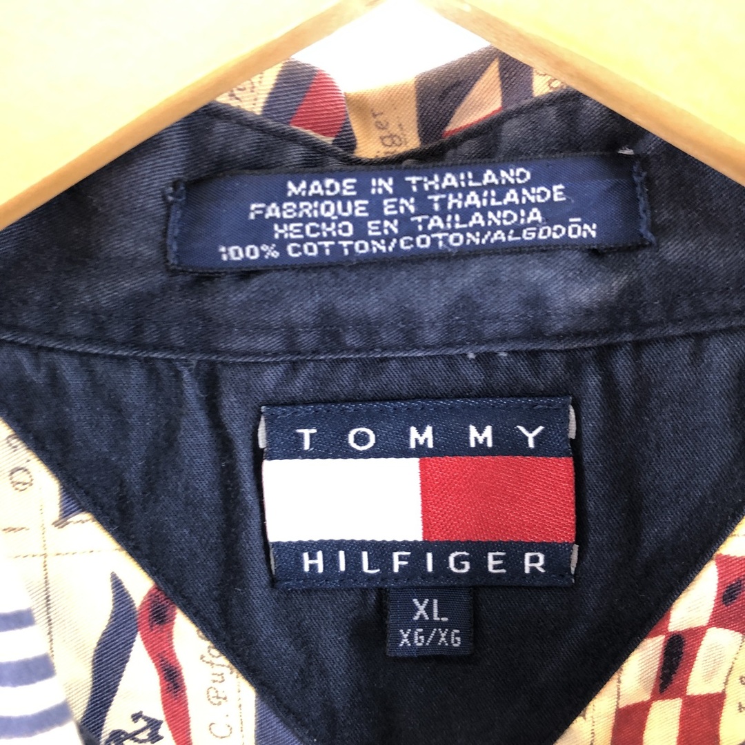 TOMMY HILFIGER - 古着 90年代 トミーヒルフィガー TOMMY HILFIGER ...