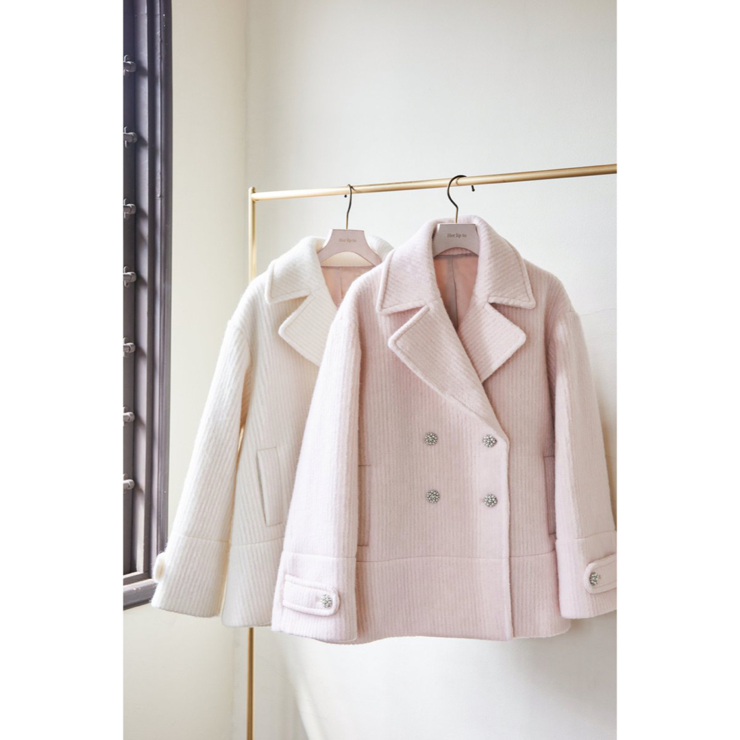 Her lip to - 【ハンガー付き】Herlipto Odette Wool-Blend Coatの通販