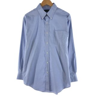 ラルフローレン(Ralph Lauren)の古着 ラルフローレン Ralph Lauren LAUREN ローレン 長袖 ボタンダウンシャツ レディースXXL /eaa374666(シャツ/ブラウス(長袖/七分))