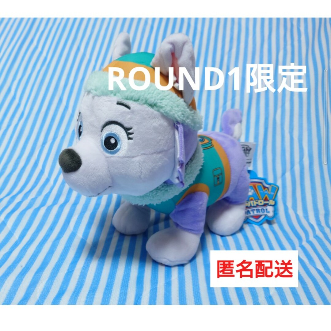 Takara Tomy(タカラトミー)のエベレスト　パウパトロール出動!BIGぬいぐるみ★ROUND1限定★ エンタメ/ホビーのおもちゃ/ぬいぐるみ(ぬいぐるみ)の商品写真