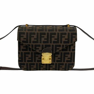 フェンディ FENDI バッグ レディース ブランド ハンドバッグ ズッカ キャンバス ブラウン カーキ 茶 26329 コンパクト おしゃれ お出かけ