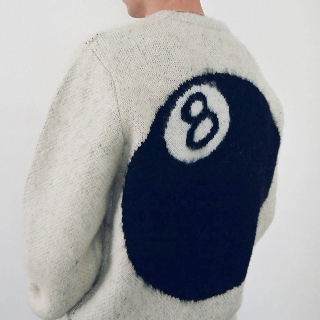 Stussy 8 Ball  Brushed Mohair Sweater