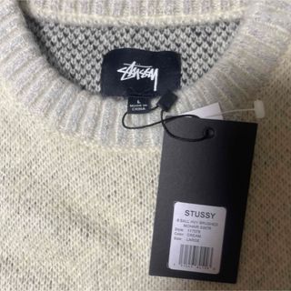 STUSSY - stussy 8ball mohair sweaterの通販 by .｜ステューシーなら ...