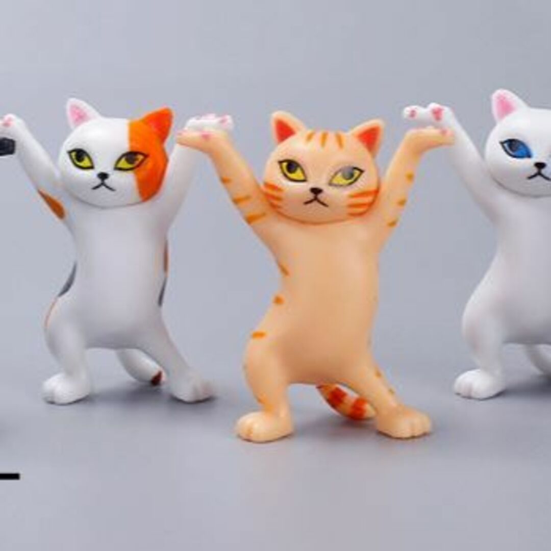 5匹組 ねこちゃん置物 猫フィギュア 猫好き まとめ売りの通販 5匹組 ねこちゃん置物 猫フィギュア 猫好き まとめ売りの通販