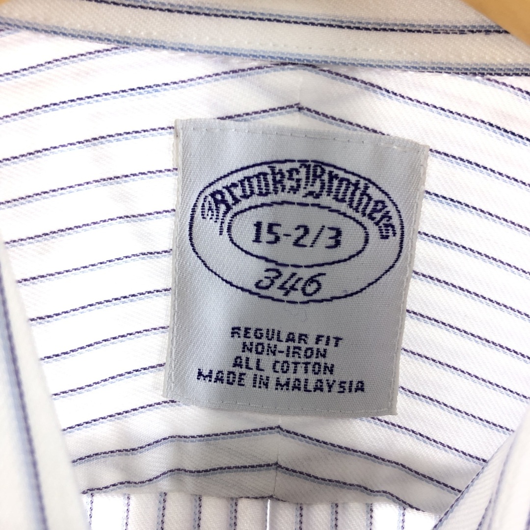 美品Brooks Brothers non-iron Mサイズ レギュラーFIt