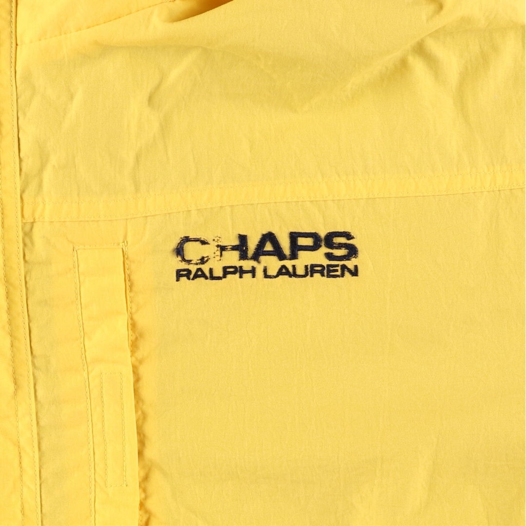 Ralph Lauren(ラルフローレン)の古着 90年代 ラルフローレン Ralph Lauren CHAPS チャップス ハーフジップ ナイロンプルオーバー メンズM ヴィンテージ /eaa371280 メンズのジャケット/アウター(ナイロンジャケット)の商品写真
