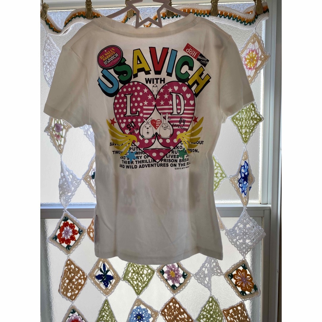 LIZ LISA doll(リズリサドール)のRIZ RISA　ウサビッチコラボTシャツ レディースのトップス(Tシャツ(半袖/袖なし))の商品写真