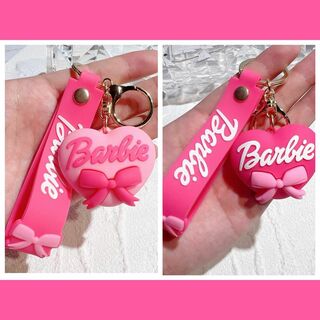 バービー(Barbie)の新品　Barbie バービー　キーホルダー　キーリング　チャーム　2個セット(キーホルダー)