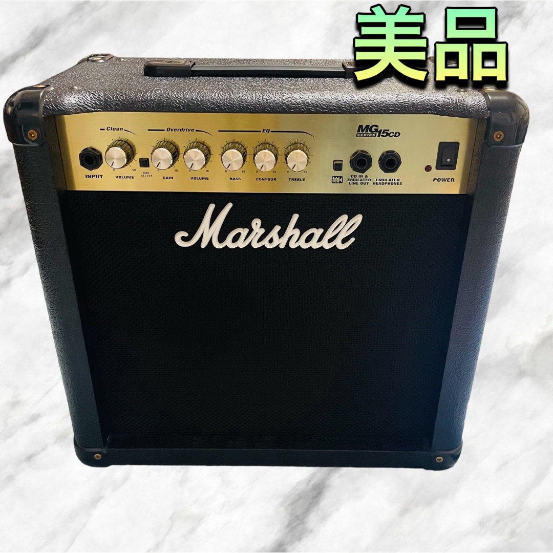 美品) Marshall MG15CD MG-Gold シリーズ ギターアンプ - アンプ
