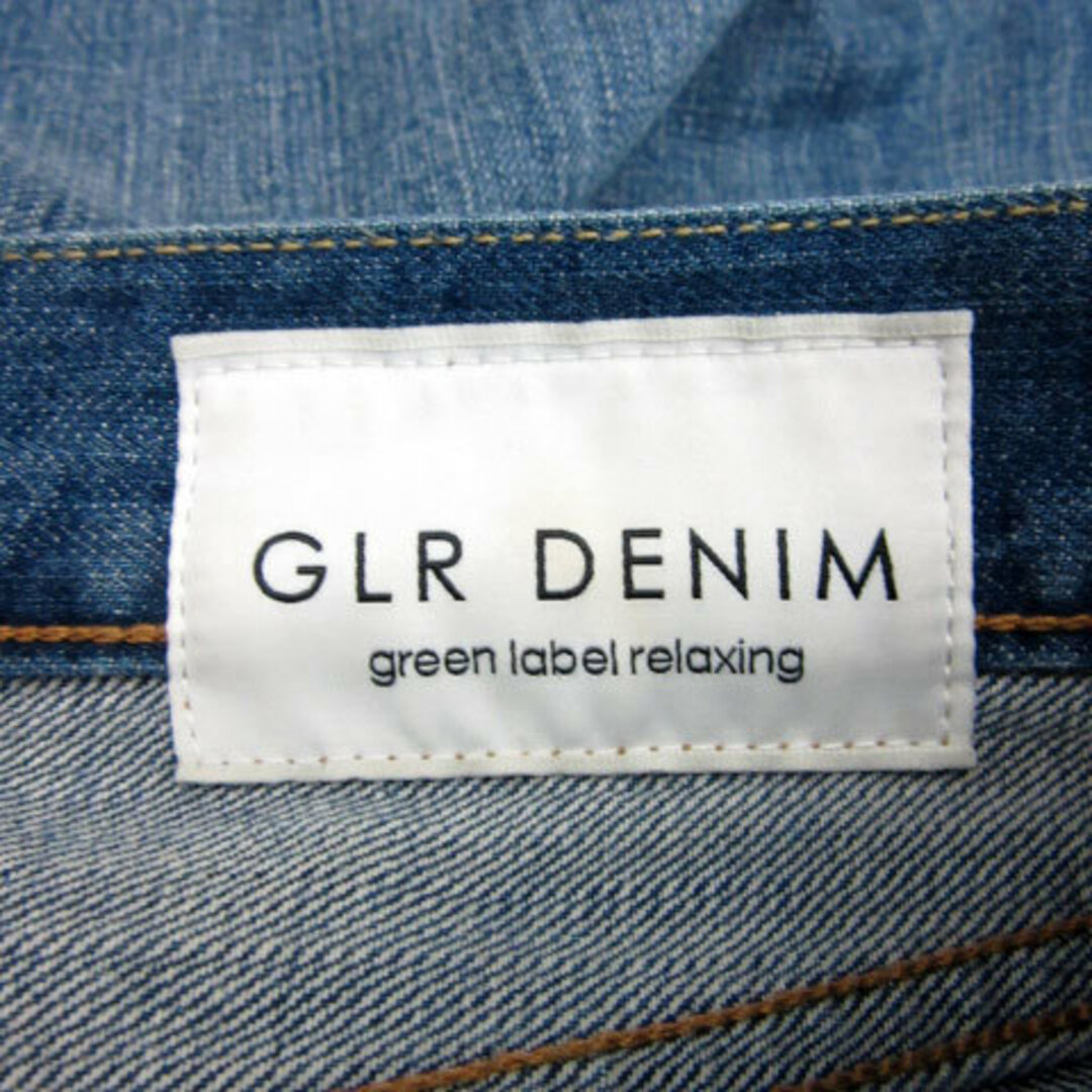 UNITED ARROWS green label relaxing(ユナイテッドアローズグリーンレーベルリラクシング)のグリーンレーベルリラクシング デニムパンツ ジーンズ テーパードパンツ 40 青 レディースのパンツ(デニム/ジーンズ)の商品写真