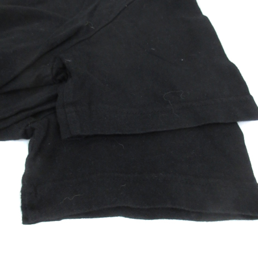 GUESS(ゲス)のゲス Tシャツ カットソー 半袖 ラウンドネック ロゴ エンボス加工 M 黒 メンズのトップス(Tシャツ/カットソー(半袖/袖なし))の商品写真