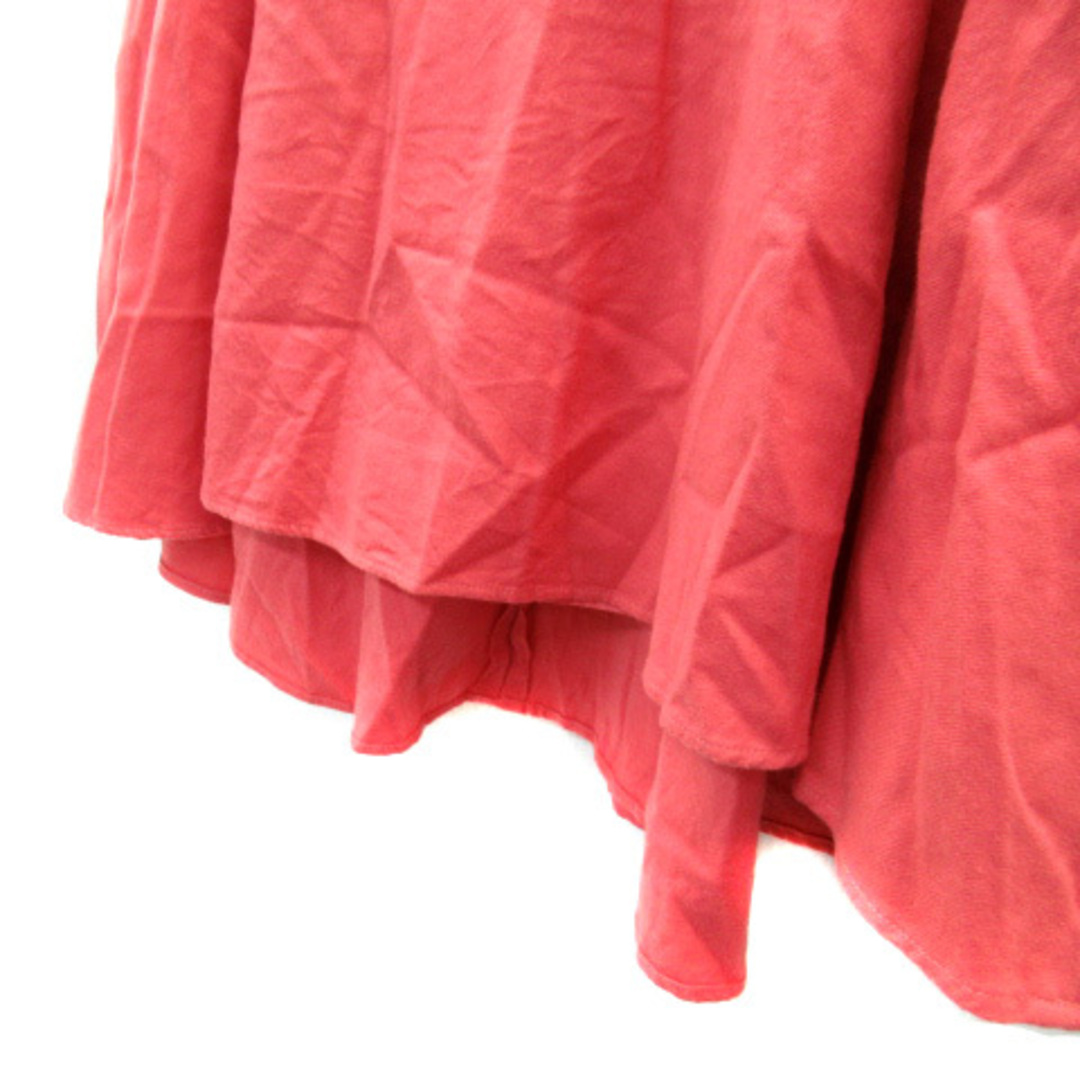 ROPE’(ロペ)のロペ ROPE フレアスカート ミモレ丈 ウール 36 ピンク ■MO レディースのスカート(ロングスカート)の商品写真