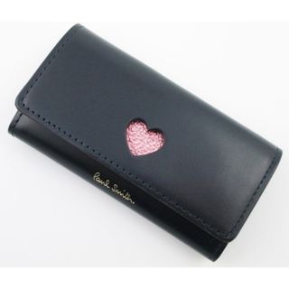 ポールスミス(Paul Smith)の☆数量限定☆新品☆箱付 ポールスミス 人気ハートデザイン キーケース ネイビー☆(キーケース)