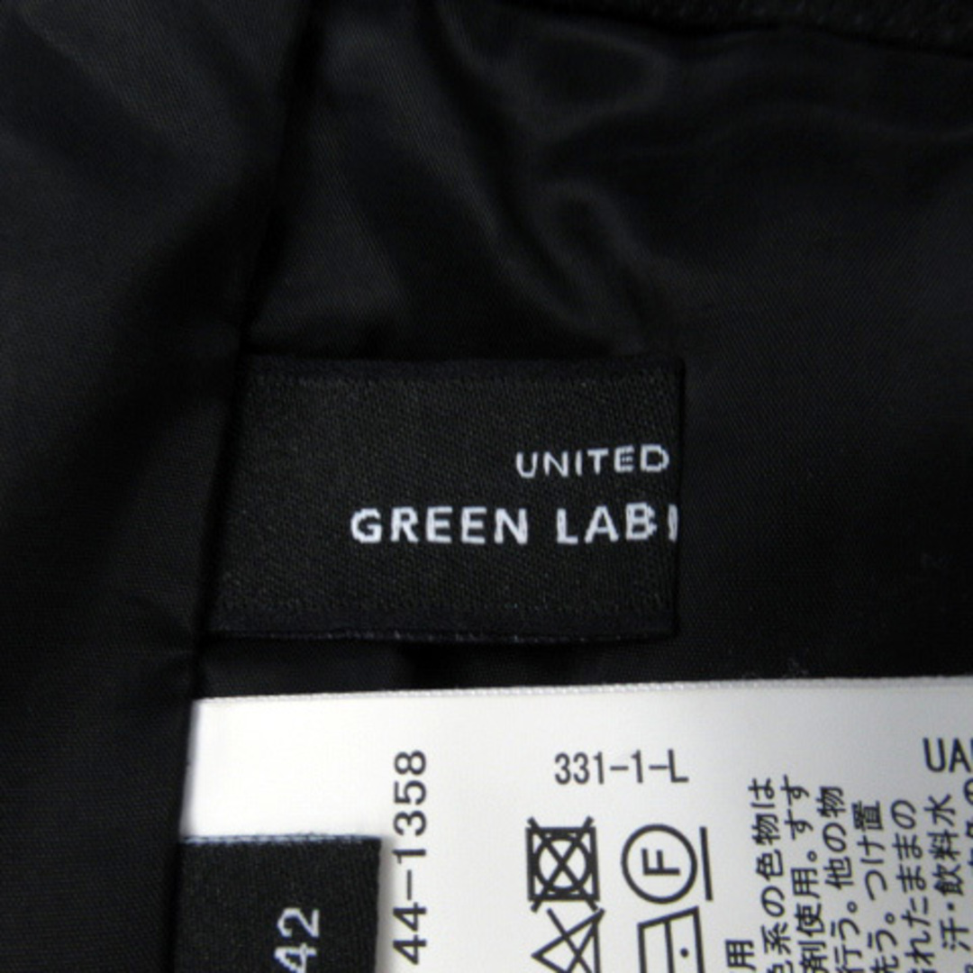 UNITED ARROWS green label relaxing(ユナイテッドアローズグリーンレーベルリラクシング)のグリーンレーベルリラクシング テーパードパンツ アンクル丈 42 黒 ■MO  レディースのパンツ(その他)の商品写真