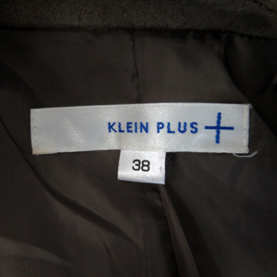 KLEIN PLUS(クランプリュス)のクランプリュス ミッシェルクラン テーラードジャケット スエード調 38 ■MO レディースのジャケット/アウター(その他)の商品写真