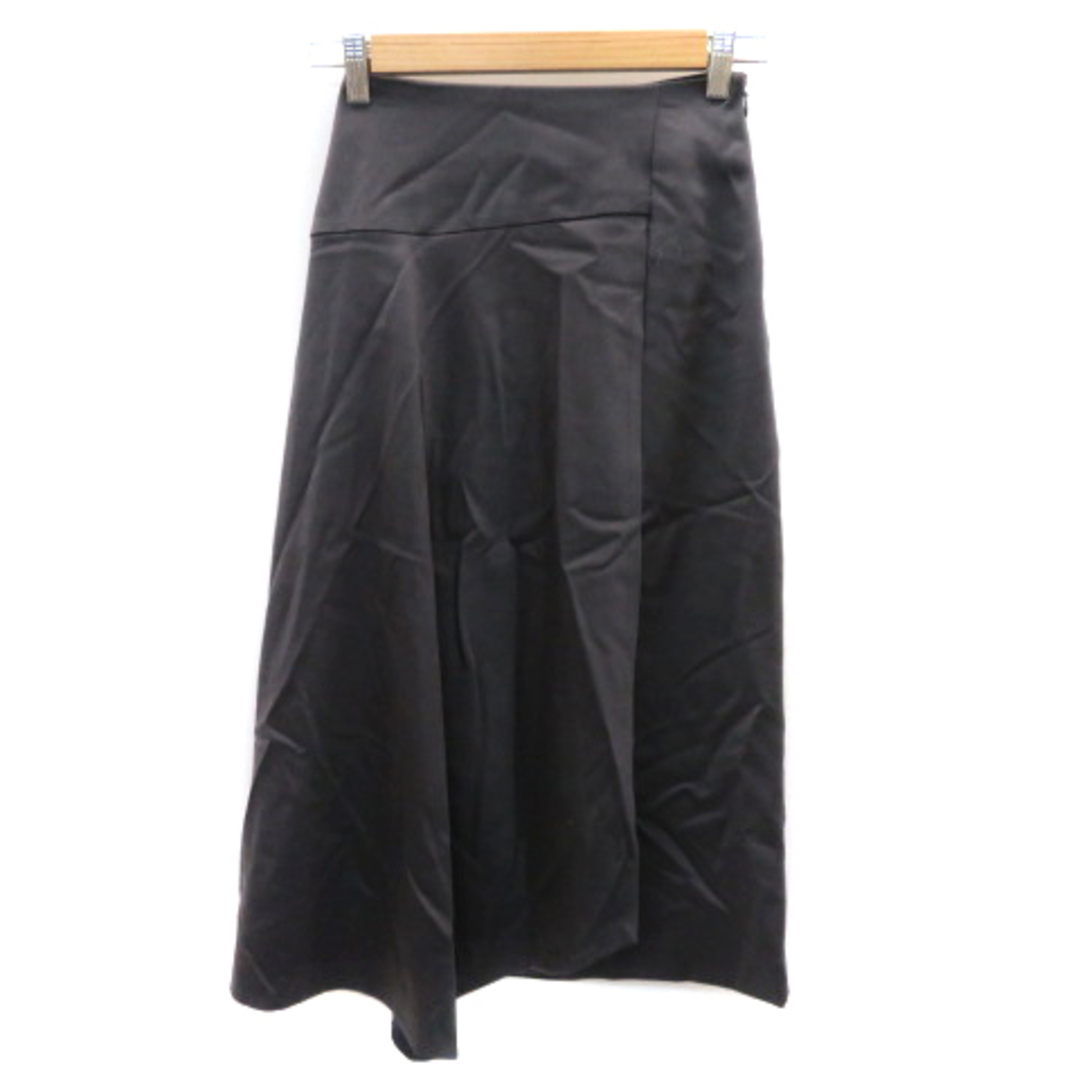 Ballsey(ボールジィ)のボールジー トゥモローランド フレアスカート ロング丈 無地 ウール 32 レディースのスカート(ロングスカート)の商品写真