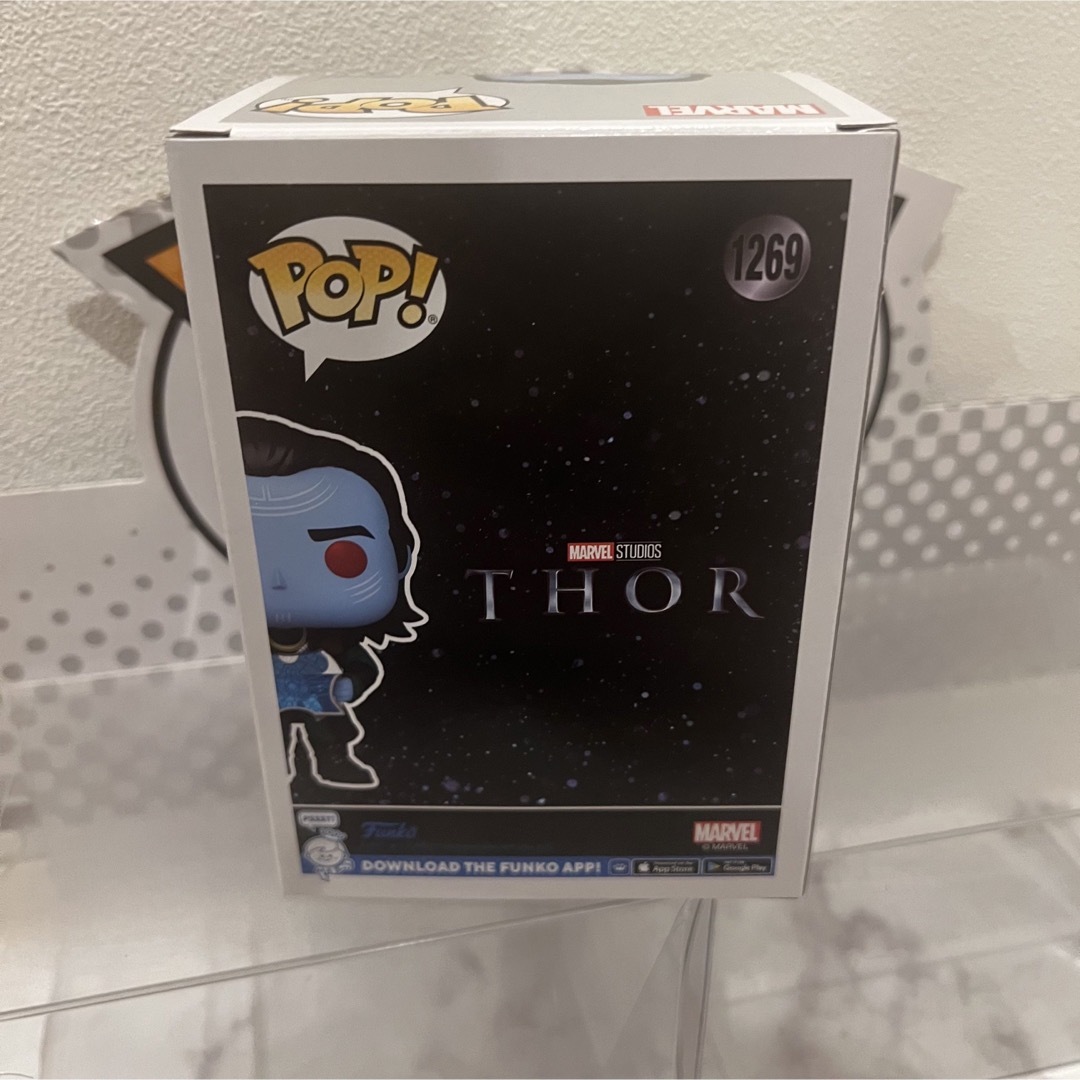 MARVEL(マーベル)のFUNKO POP! アベンジャーズ　フロストジャイアント　ロキ蓄光 エンタメ/ホビーのフィギュア(アメコミ)の商品写真