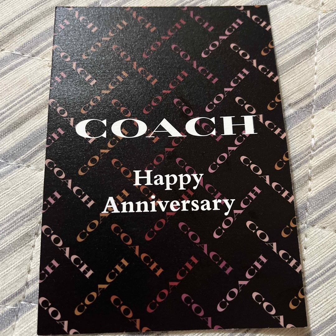 COACH バースデークーポン