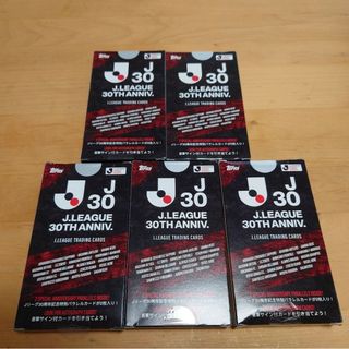 Topps Jリーグ30周年企画特別カード 5box 新品未開封の通販 by