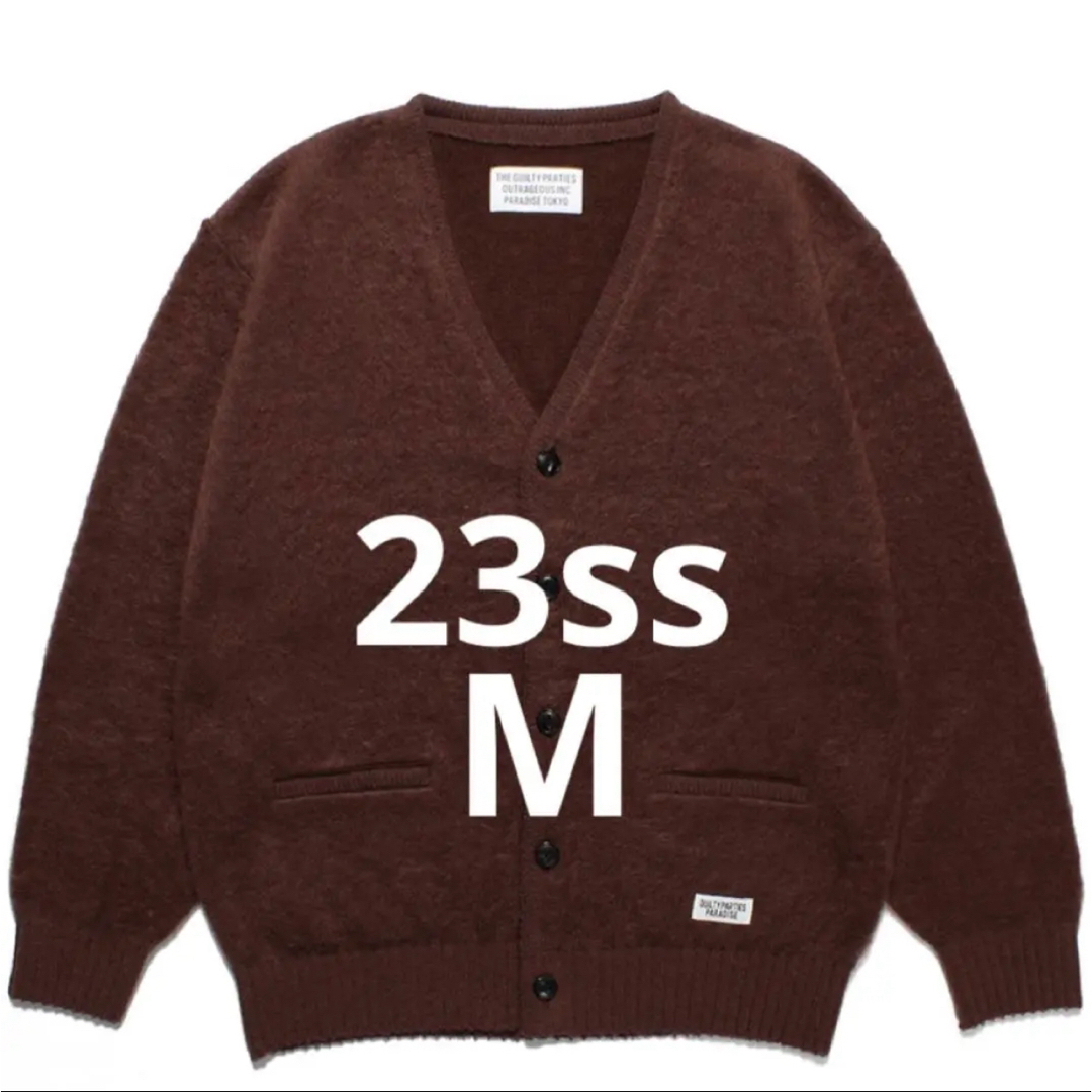 23ss WACKO MARIA MOHAIR KNIT CARDIGAN 1