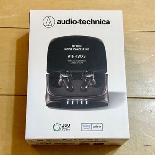 オーディオテクニカ(audio-technica)のaudio-technica ワイヤレスイヤホン ATH-TWX9(ヘッドフォン/イヤフォン)