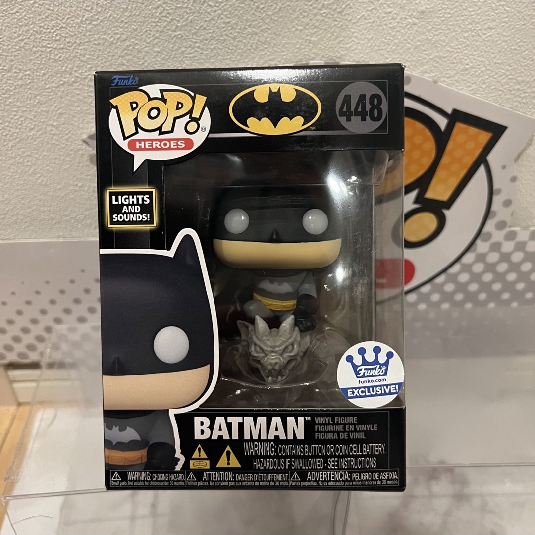 DC(ディーシー)のレアFUNKO POP!  バットマン　ライト＆サウンド限定版 エンタメ/ホビーのフィギュア(アメコミ)の商品写真