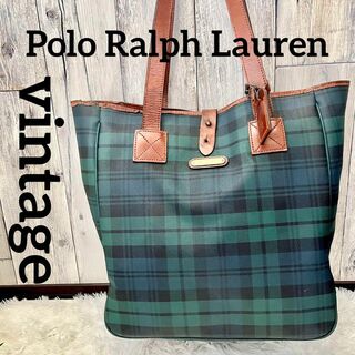 ポロラルフローレン(POLO RALPH LAUREN)のpolo Ralph Lauren ヴィンテージ 90's トートバッグ PVC(トートバッグ)
