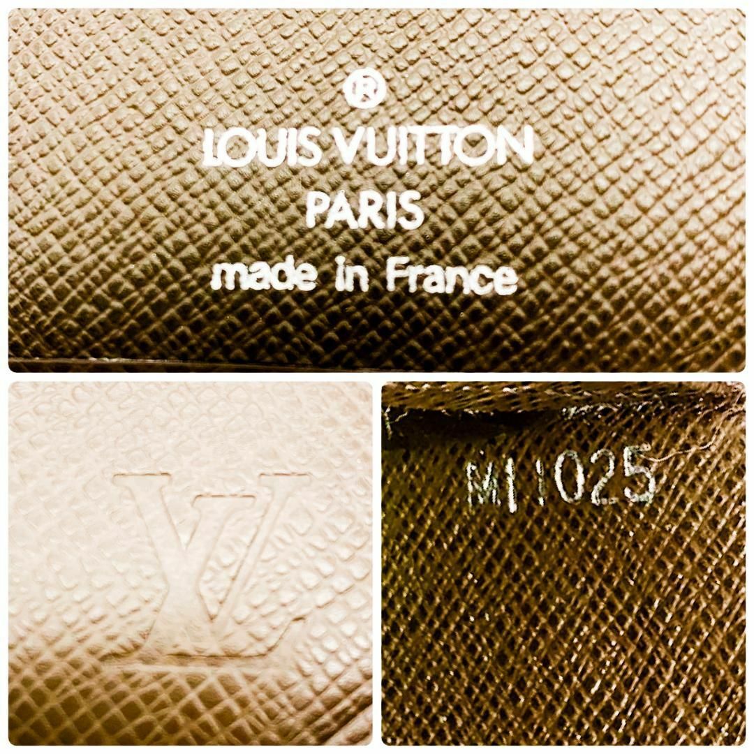 LOUIS VUITTON◇ポルトバルール・カルトクレディ_タイガ_BLK/PVC/BLK