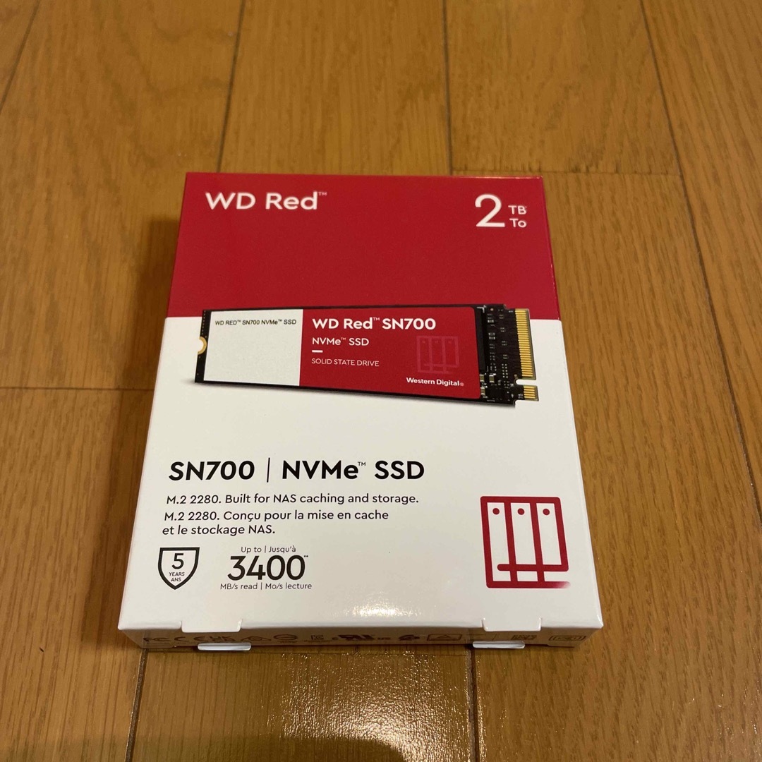 PCパーツWD Red SN700 2TB