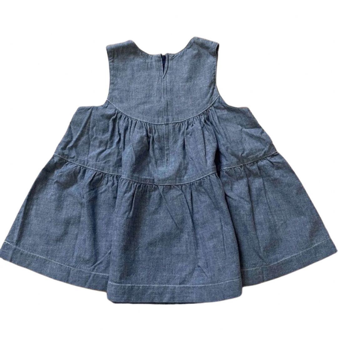 SIMPLE LIFE(シンプルライフ)のワンピース　100cm キッズ/ベビー/マタニティのキッズ服女の子用(90cm~)(ワンピース)の商品写真