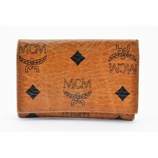 エムシーエム(MCM)の50037 ★本物保証★ MCM キーケース 4連 エムシーエム ブラウンレザー(キーケース)